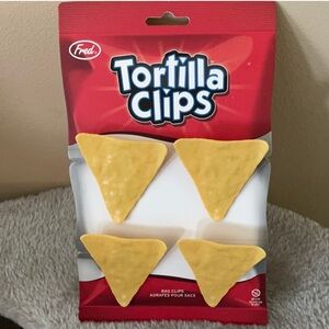 Fred Tortilla Chips bag clips brand new